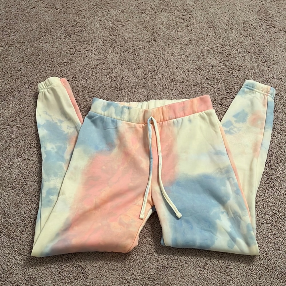 ☮️ Tie Dye Joggers M ☮️ - Picture 1 of 16